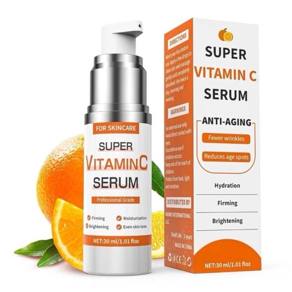Elegacell Super Vitamin C Serum Brighten Firming Hydrat Advanced Anti-Aging