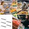 ABOOFAN L-Shaped Divider Board Storage Plastic Magnetic Shelf Divider L-Shaped