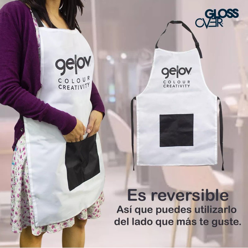 Gelov Mandil Gelov Reversible Gloss Over Tela Impermeable