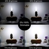 LiteHistory Dimmable e12 led Bulb g16.5 led Light Bulbs g16