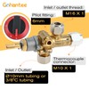 gohantee LP Gas Safety Valve with 3 Outlet Pilot Burner,