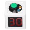 Cube Timer, 4 Sided Digital Countdown Stopwatch with 2 Preset