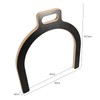 FOSHIO Mirror Wrap Tool Wood 15inch U-Sharp Bumper Car Vinyl