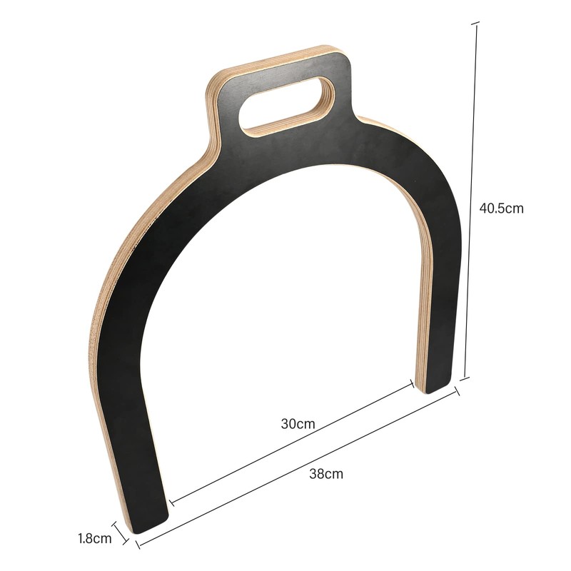 FOSHIO Mirror Wrap Tool Wood 15inch U-Sharp Bumper Car Vinyl