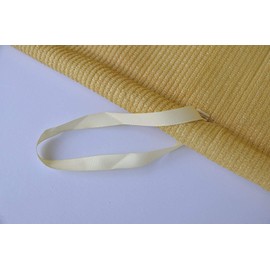 Easy2Hang Wheat 4' x 6' Side Shade Wall for Pergola, Porch, Canopy or Gazebo, High Density Breathable Stabilized Shade Cloth, Blocks Up to 90% Rays