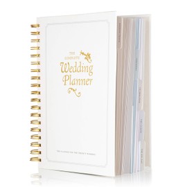 The Complete Wedding Planner Book and Organizer by DayWorks: Perfect engagement gift includes checklists, pockets & much more to help organize the perfect wedding