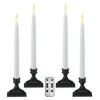 612 Vermont Battery Operated LED Window Candles with Timer, Remote