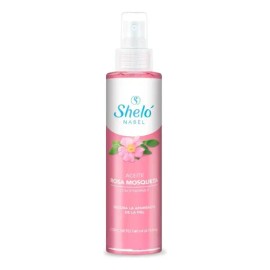 Sheló Nabel aceite puro de rosa mosqueta, regenera cicatrices y nutre la piel