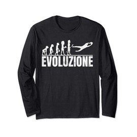 Portiere Calcio Divertente Evoluzione Regalo Maglia a Manica