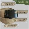 Canvas Belt Web Belt Military Style Golf Uniform with Brass