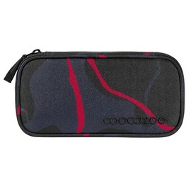 coocazoo Pencil Case, Compass Compartment, Triangle Compartment, Timetable Compartment, Removable Pen Holder, Additional Zip Pocket, from 3rd Class, Lava Lines, Unique