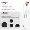 Fuel Pump Automatic Shut-Off - Portable 12V/USB-C Transfer Pump for