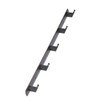 45cm Row Hook Wall Mount Aluminium Alloy Coat Towel Hook