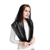 Leimandy Spanish Lace Infinity Scarf - Mantilla Church Veil for