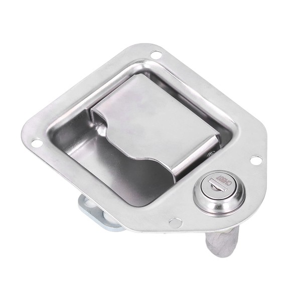 Ausla Anhänger -Türverriegelungs -LKW Werkzeugkasten Latch 304 Edelstahlgriffschlos