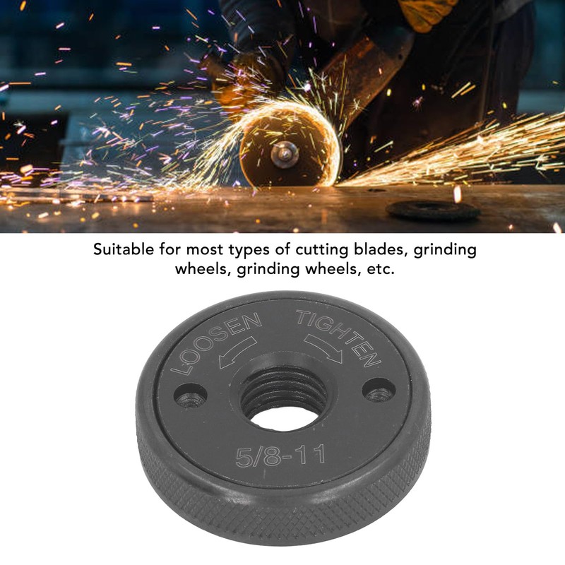 Angle Grinder Flange Nut Alloy Steel Non Slip Self Locking