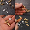 Yoiimiya 12Pcs DIY Tools Suture Fixing Needle Leather Goods Fixed