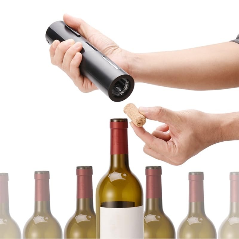 PEIPU Electric Wine Bottle Opener, 4 Pack Battery Operated, Easy