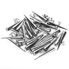 30PCS 40MM Spike and Studs Silver Cone Spikes Punk Large