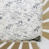 Summit Muslin Crib Sheet by Mebie Baby, Soft and Breathable