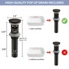 BWE Oil Rubbed Bronze Bathroom Sink Faucet with 1.2 GPM