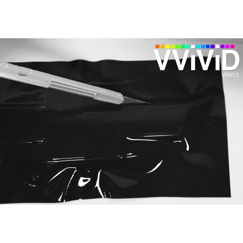 VViViD Auto Emblem Vinyl Car Wrap 11.8 Inch x 4