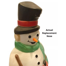 BlowMoldStore Blow Mold Replacement Carrot Nose for a 40" Snowman from Empire or General Foam