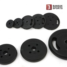 Domestic K-Barbell 2.5kg PVC Plate Barbell Dumbbell Weightlifting Exercise / 국산K바벨 2.5kg PVC원판 바벨 덤벨 역기 운동