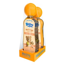 Set De Shampoo Para Bebe Miel Y Argan Ricitos De Oro 2 Pzas