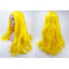 Vocoste Peluca Rizada Naturales Larga De Niña 24'' Amarillo