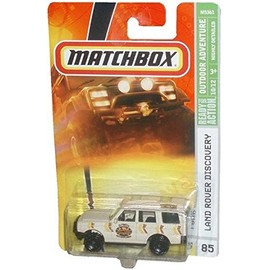 Matchbox 2008 Outdoor Adventure Land Rover Discovery Outback Adventures Australia Tan Camo Safari #85