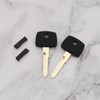 ECSiNG 2PCS Car Key Blank Compatible with Vito Sprinter Replacement
