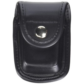 Bianchi AccuMold Elite Chrome Snap 7915 Pager or Glove Pouch (Plain Black)