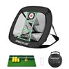 SENSECLUB Golf Chipping Net, Pop Up Chipping Net and Mat,