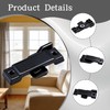 RUIAN Window Sash Lock Replacement 4 Pack F2590-2-1/4" Hole Centers