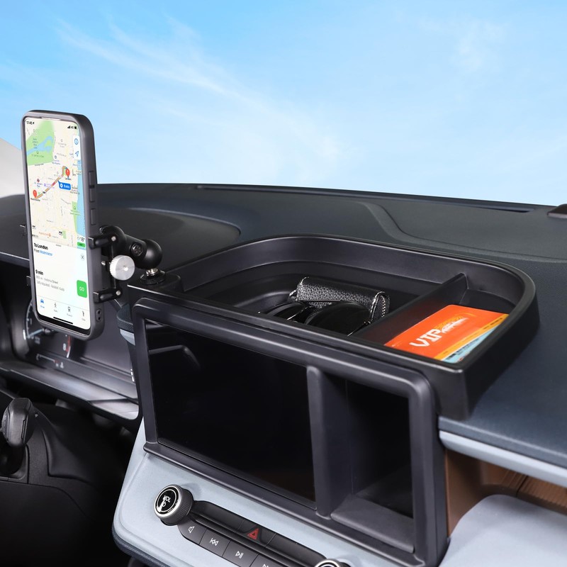 Aunginsy Center Console Dash Storage Tray Compatible with Ford Maverick