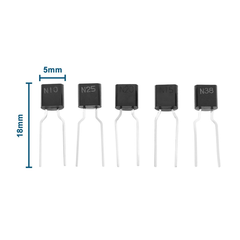VGOL Pack of 10 ICP Semiconductor Fuse N-10 N-15 N-20