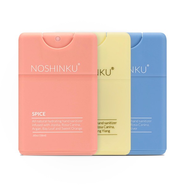 Noshinku Hand Sanitizer Refillable Natural Hand Sanitizer Pocket Sprayer Discovery