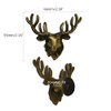 brandname SCRTB Deer Head Knobs 4 Pcs Cute Deer Head