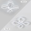 SENQIU Modern LED Ceiling Light, 30W Creative Ceiling Lamp Fixture
