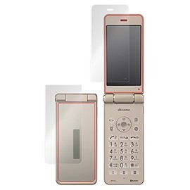 指紋が目立たない 反射防止液晶保護フィルム 液晶面・背面セット AQUOSケータイ2 601SH / 602SH / AQUOS ケータイ SH-01J 用 OverLay Plus OLSH01J/S/12