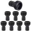 Pack of 2 Tap Connectors, 3/4 Inch Male Thread Quick