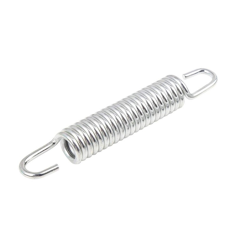 sourcingmap Motorcycle Silver Tone Side Stands Bracket Kickstand Return Spring