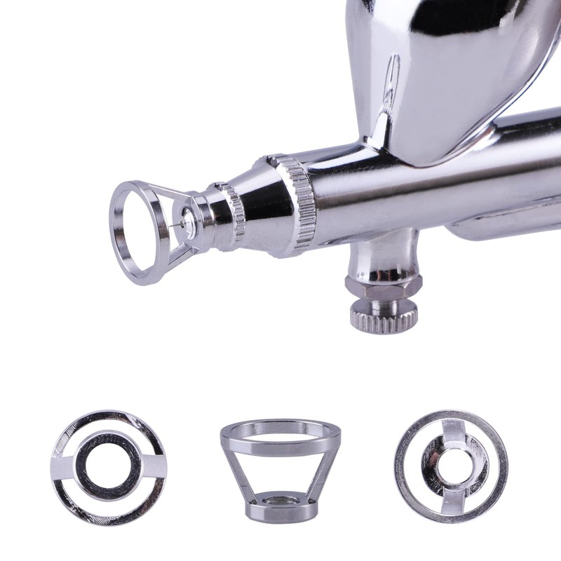 SAGUD 5pcs Universal Airbrush Needle Caps Replacement Accessories