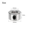 sourcing map 20pcs Set Screw Collars 12mm Bore Shaft Collars,