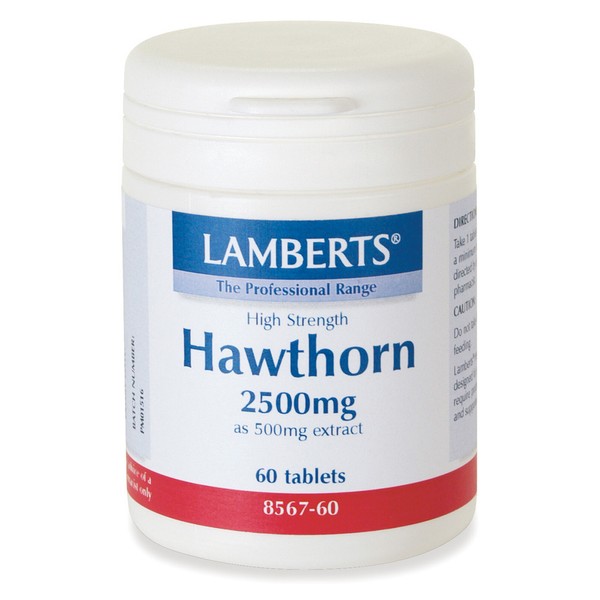 Lamberts Hawthorn 2500mg, 60 Tablets