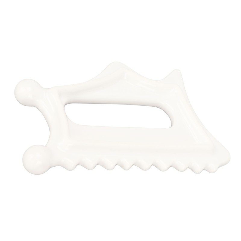 Facial Gua Sha Tool Men Women Ceramic Lymphatic Drainage Trigger