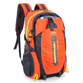 Besrina 40L Lightweight Hiking Backpack, Multi-functional Water-resistant Casual Camping Trekking Rucksack for Cycling Travel Climbing Mountaineer Outdoor Sport