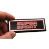 1pc New Super Sport Dash Emblem 3D Badge Replacement for