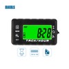 Runleader Digital Self Powered Hour Meter Tachometer,Maintenance Reminder,Alert RPM Reminder,User